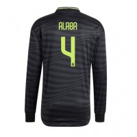Real Madrid David Alaba #4 Tredjetrøje 2022-23 Langærmet